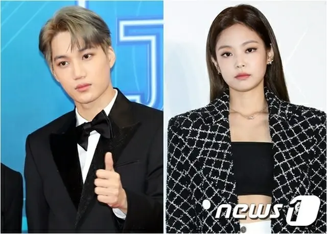 「EXO」KAI＆「BLACKPINK」JENNIE、交際認めてから1か月で破局報道…「仕事に集中」（提供:news1）