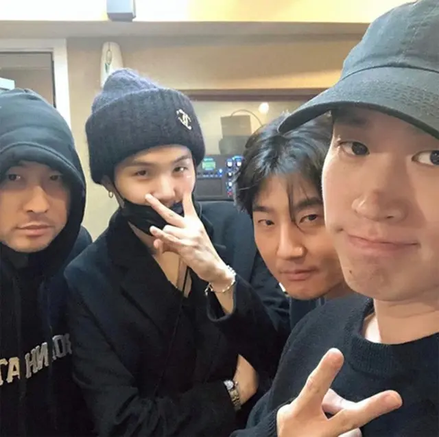 SUGA（防弾少年団）、「EPIK HIGH」アルバムにプロデューサーとして参加（画像:OSEN）