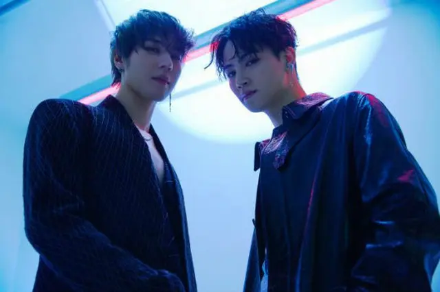 「GOT7」のメインボーカルJBとメインダンサー、ユギョムのユニット「Jus2」。（提供:OSEN）