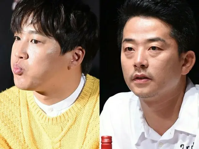 韓国タレントのキム・ジュノと俳優チャ・テヒョンが賭けゴルフに関する疑惑について警察の事情聴取を受けた。（提供:OSEN）