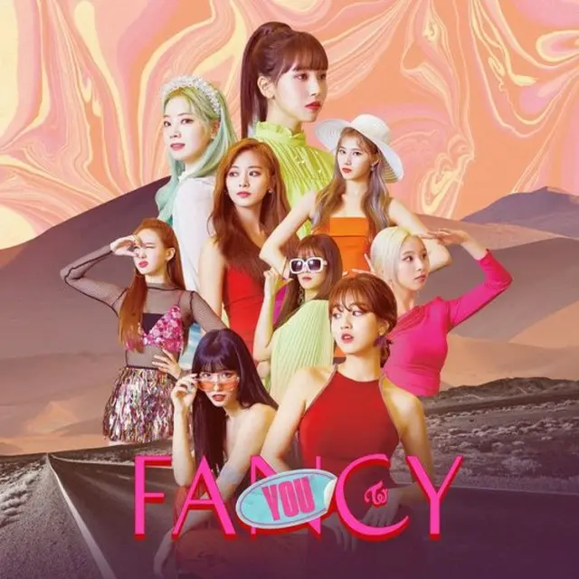 7thミニアルバム「FANCY YOU」のタイトル曲「FANCY」が人気を博している「TWICE」。（提供:OSEN）