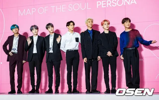 【公式】「防弾少年団」、アルバム「MAP OF THE SOUL : PERSONA」売上げ322万枚を突破＝最多記録を更新