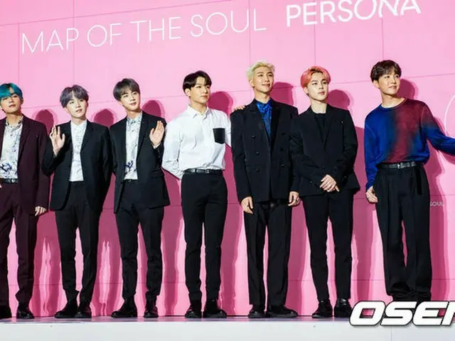 公式】「防弾少年団」、アルバム「MAP OF THE SOUL : PERSONA」売上げ