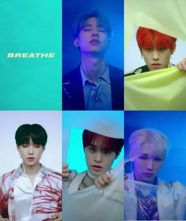 「AB6IX」、デビュー曲「BREATHE」MVティザー映像を公開（提供:OSEN）