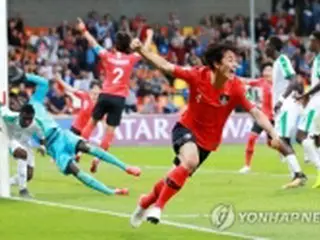 U２０韓国　３６年ぶり４強入り＝サッカーW杯