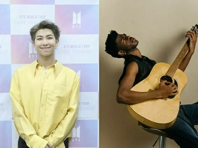 「防弾少年団」RM、米有名ラッパー、Lil Nas Xの新曲フィーチャリング...英語で作詞（画像:OSEN）