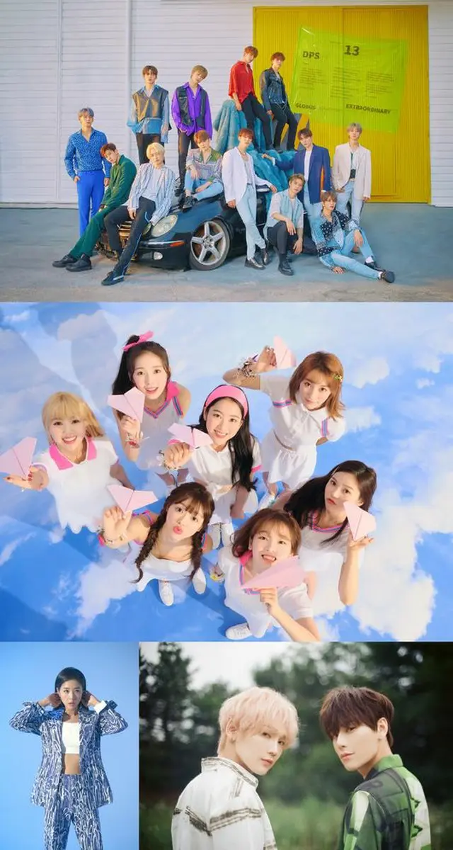 SBS「人気歌謡」で「SEVENTEEN」、「OH MY GIRL」、「JBJ95」らがカムバックステージを披露する。（提供:OSEN）