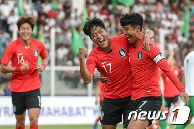 ＜W杯アジア2次予選＞韓国、初戦トルクメニスタンに2-0で勝利（提供:news1）