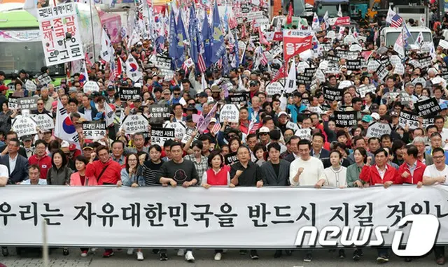 台風上陸後の韓国、きょう（3日）「100万ろうそく集会」を決行＝韓国最大野党（画像:news1）