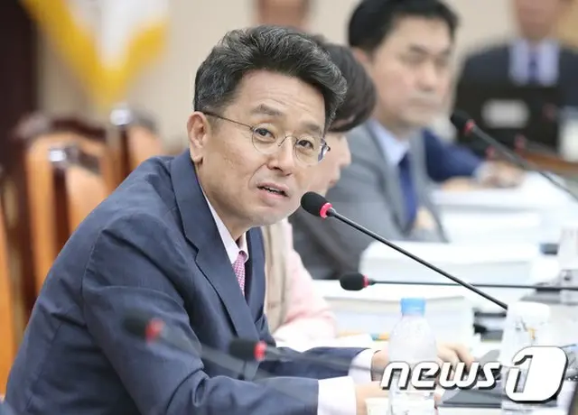 11日、韓国の大邱（テグ）の高等裁判所でのイ・チョルヒ“共に民主党”議員（提供:news1）