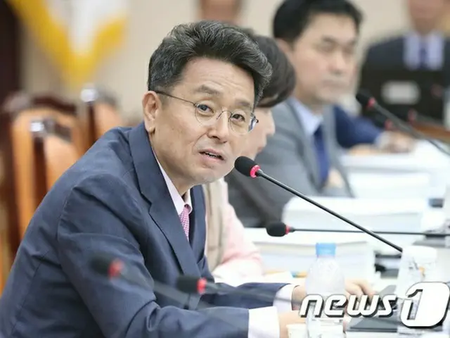 11日、韓国の大邱（テグ）の高等裁判所でのイ・チョルヒ“共に民主党”議員（提供:news1）