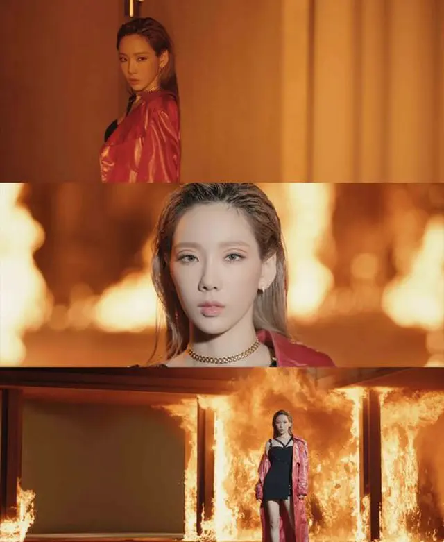 テヨン（少女時代）、タイトル曲「Spark」MVティザー映像を公開（画像:OSEN）