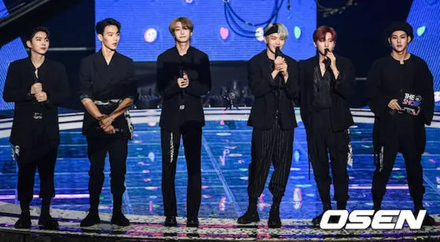 「MONSTA X」ウォノ脱退後6人組…THE SHOW1位獲得後、現場の雰囲気は？（提供:Osen）