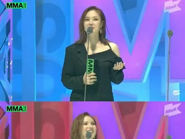 【MMA 2019】GUMMY、「ベストOST賞」を受賞、ドラマ「ホテルデルーナ」で、「“OSTの女王”の名に恥じぬよう邁進する」（提供:news1）