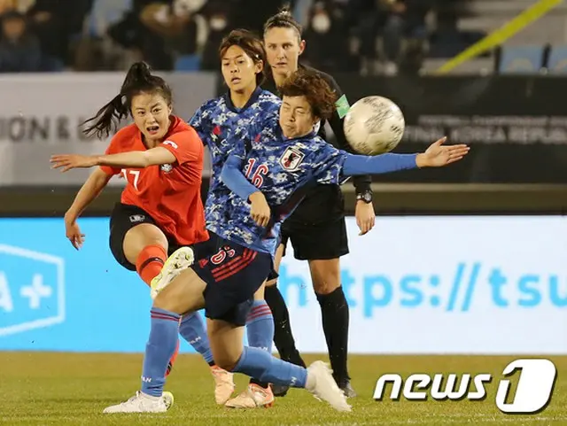 ＜EAFF E-1＞韓国女子代表、日本に0-1で敗れ準優勝（提供:news1）