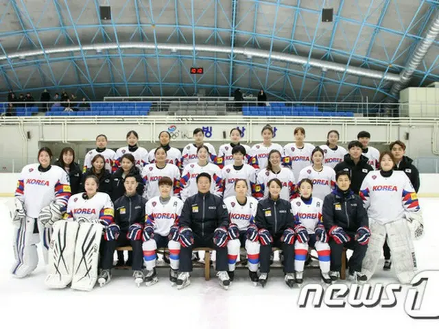 韓国U-18女子アイスホッケー、来月ポーランド世界選手権出場（画像:news1）