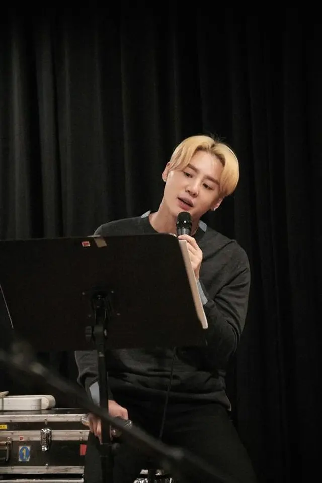 ジュンス（JYJ）、年末コンサート練習風景を公開（画像:OSEN）