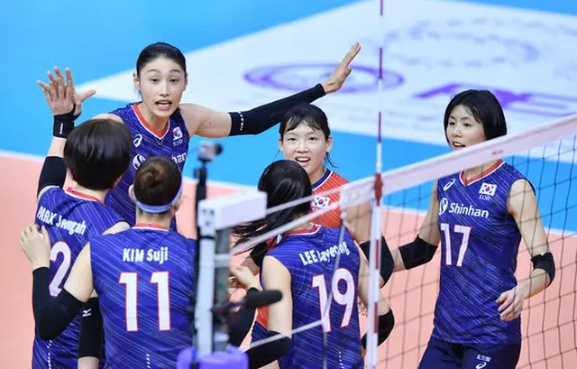 ＜バレーボール＞韓国女子代表、イラン下し2連勝＝五輪アジア予選（提供:news1）