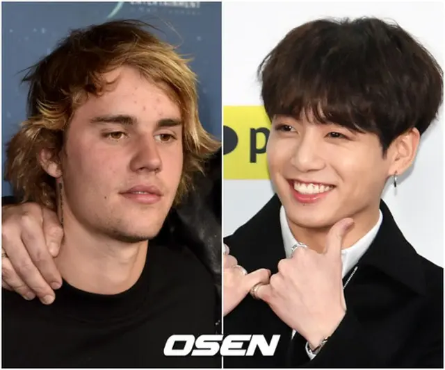 「防弾少年団」JUNG KOOK＆ジャスティン・ビーバー、変わらぬ親交＝SNSでやり取り（提供:OSEN）