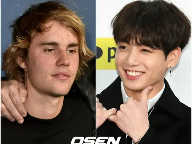 「防弾少年団」JUNG KOOK＆ジャスティン・ビーバー、変わらぬ親交＝SNSでやり取り（提供:OSEN）