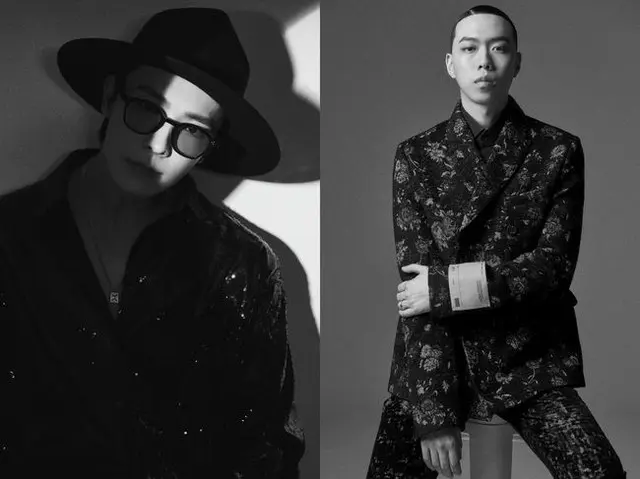 「SUPER JUNIOR」ドンヘとラッパーのBewhY。（提供:OSEN）