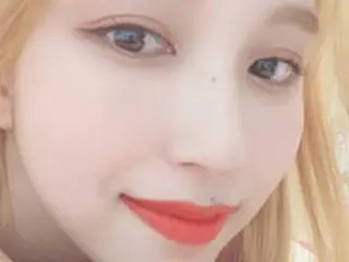 ミナ（TWICE）、誕生日の祝福を受けインスタに感謝のコメント…金髪姿＆ドアップでまさに“極限の美”