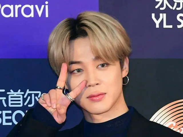 2020年3月のアイドル個人100大ブランド評判で1位に輝いた「防弾少年団」JIMIN。（提供:OSEN）