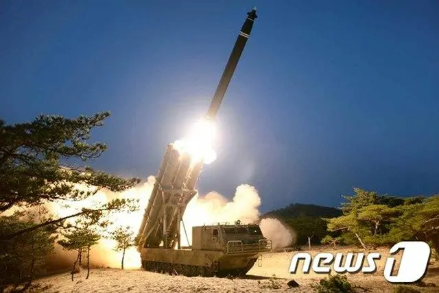 北、超大型ロケット砲の試射に成功と言及…正恩氏は視察せず（画像:news1）