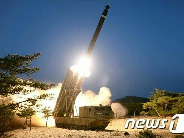 北、超大型ロケット砲の試射に成功と言及…正恩氏は視察せず（画像:news1）