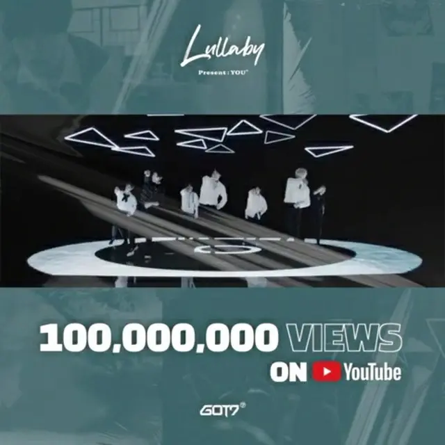 「GOT7」の「Lullaby」ミュージックビデオがYouTubeの再生回数1億回を突破した。（提供:OSEN）