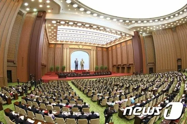 北朝鮮は最高主権機関である最高人民会議を12日開催したと13日、朝鮮労働党機関紙が報道した（提供:news1）