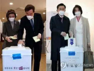 韓国総選挙　全国で順調に進む＝16日未明に大勢判明の見通し