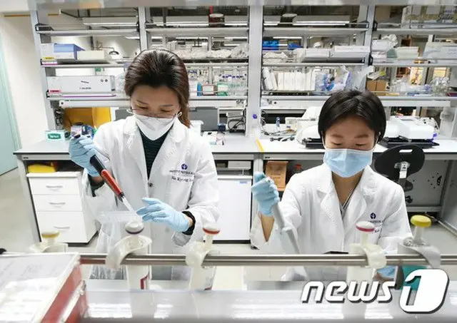 新型コロナの治療剤の開発研究をしている韓国パスツール研究所（提供:news1）