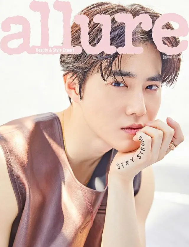 SUHO（EXO）、グラビアで春のさわやかビジュアル発散…「チャート1位は僕の真心が伝わった気持ちになった」（提供:news1）