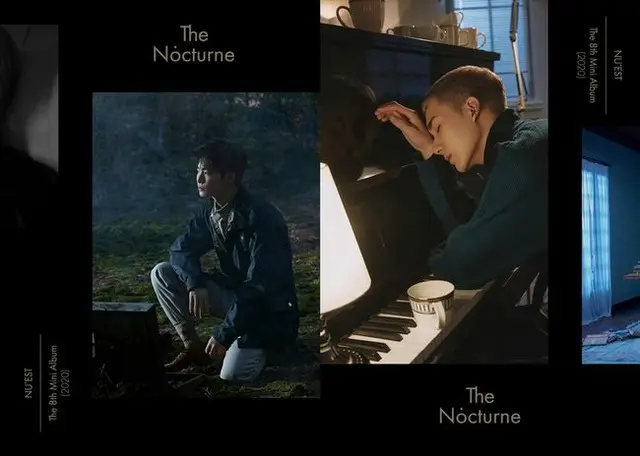 「NU’EST」の公式SNSを通じて、8thミニアルバム「The Nocturne」のオフィシャルフォト・バージョン1が公開された。（提供:OSEN）