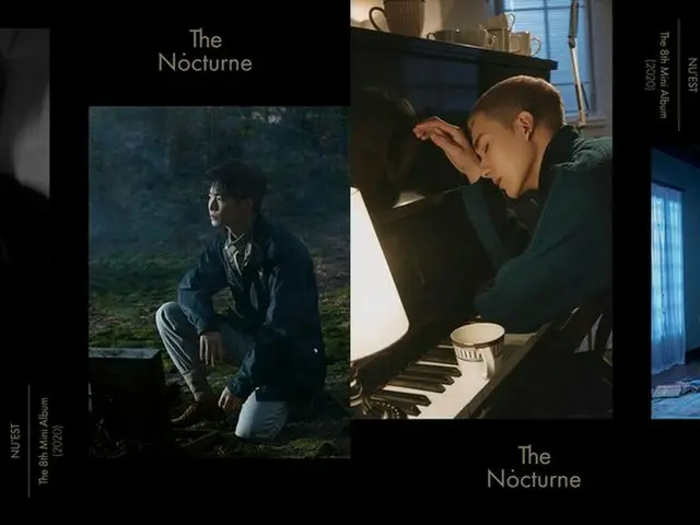 「NU’EST」の公式SNSを通じて、8thミニアルバム「The Nocturne」のオフィシャルフォト・バージョン1が公開された。（提供:OSEN）