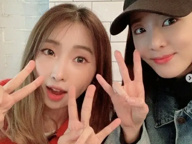 DARA＆MINZY（元2NE1）、もはや姉妹のような“微笑ましい”仲（提供:OSEN）