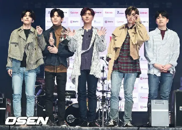 「DAY6」がチームの活動をしばらくの間中断する。（提供:OSEN）