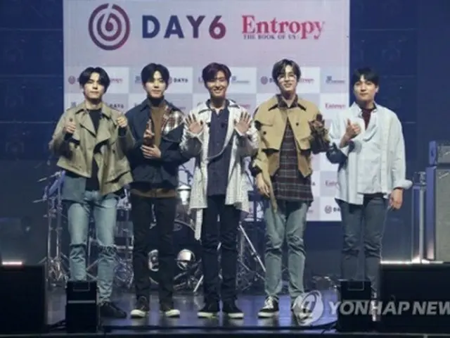 DAY6（JYPエンターテインメント提供）＝（聯合ニュース）≪転載・転用禁止≫