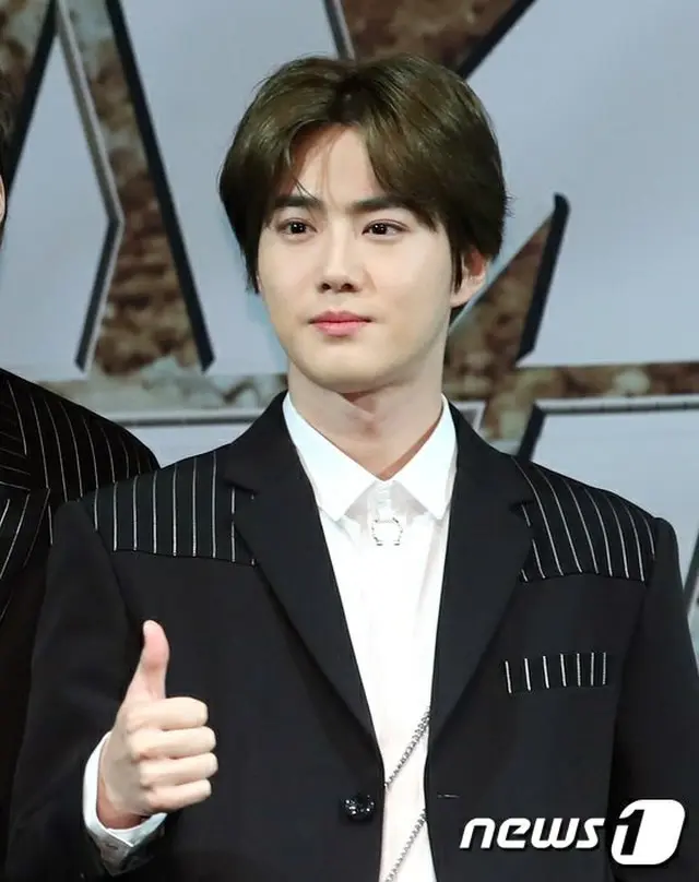 「EXO」のリーダーSUHO（本名キム・ジュンミョン）が兵役義務に突入する。（提供:news1）