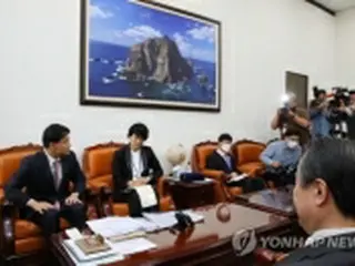 韓国国会外交委員長　日本大使に「独島はわが領土」