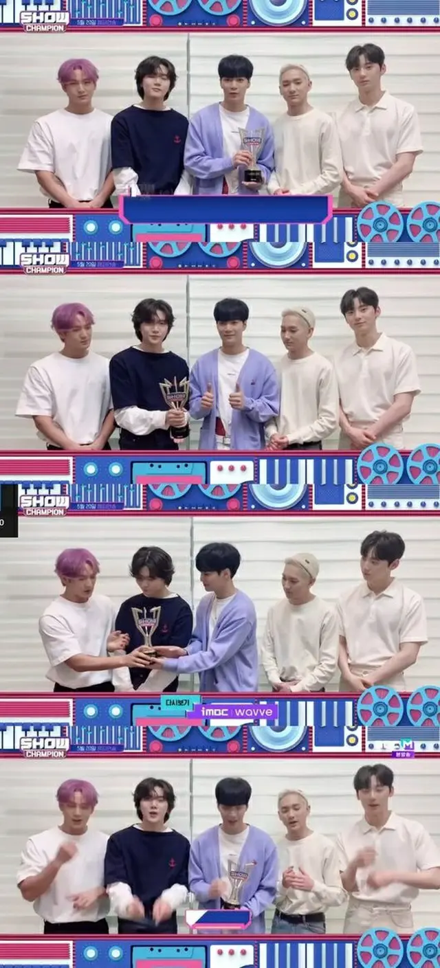 「NU'EST」、新曲「I'm in Trouble」が「SHOW CHAMPION」の出演なしで1位に（提供:OSEN）