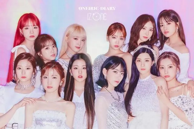 「IZ*ONE」がニューアルバムのオフィシャルフォトを全て公開した。（提供:OSEN）