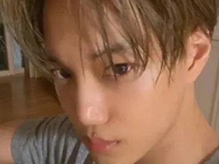 KAI（EXO）、濡れ髪＆強烈なまなざし姿を公開…10代のような精彩を放つビジュアル