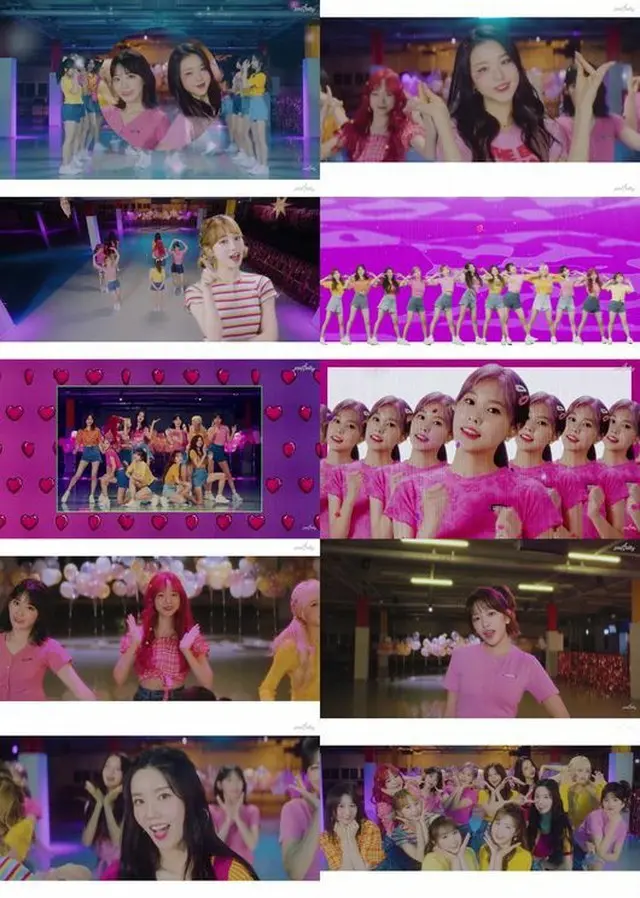 「IZ*ONE」、収録曲「Pretty」振り付け映像公開…爽やか＆みずみずしさ爆発（提供:OSEN）