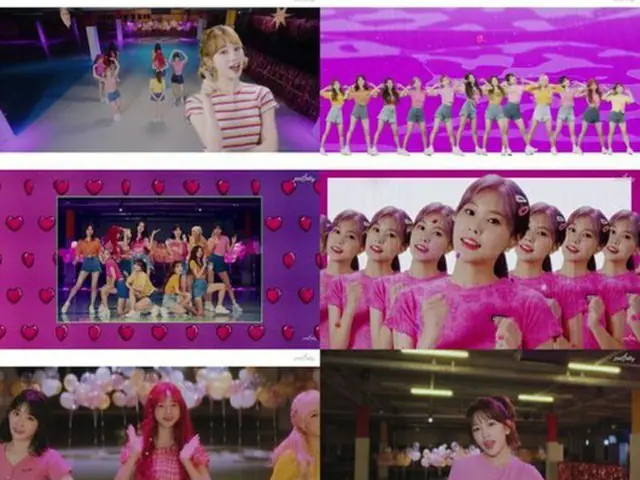 「IZ*ONE」、収録曲「Pretty」振り付け映像公開…爽やか＆みずみずしさ爆発（提供:OSEN）