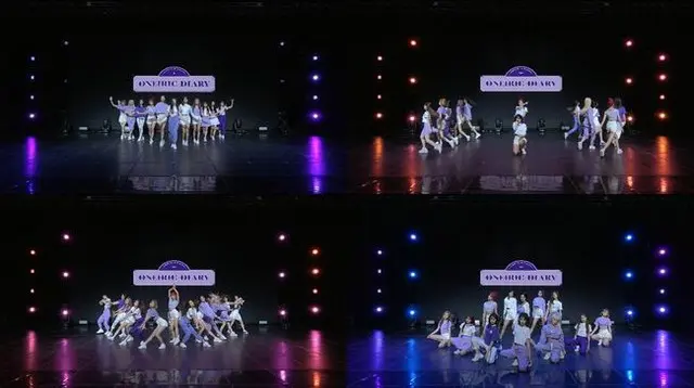 「IZ*ONE」が幻想的なチームワークの振り付け練習映像を公開した。（提供:OSEN）