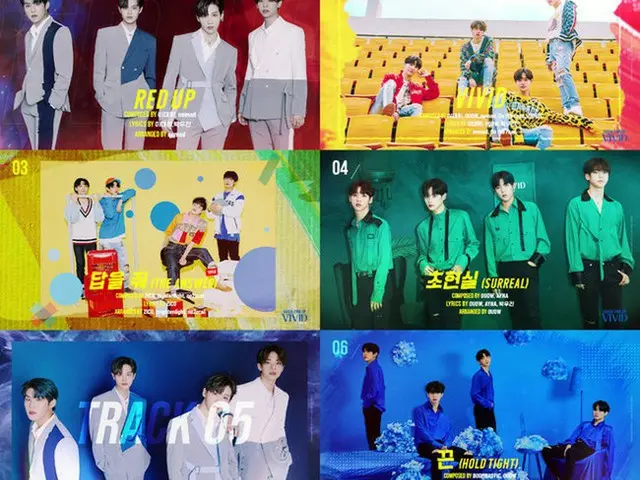 “カムバックD-4”「AB6IX」、ニューアルバム「VIVID」プレビュー映像公開！（提供:OSEN）