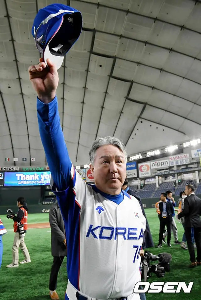 ＜野球＞キム・ギョンムン監督、来年の東京五韓国代表チームの指揮官に選任（提供:OSEN）