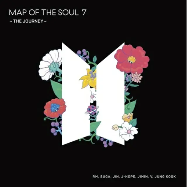 「MAP　OF　THE　SOUL:7～THE　JOURNEY～」のジャケット（所属事務所提供）＝（聯合ニュース）≪転載・転用禁止≫